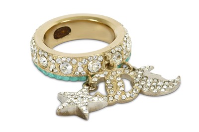 Lot 741 - Chanel Moon and Star Ring, c. 2017, turquoise...