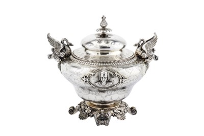 Lot 92 - A mid-19th century French 950 standard silver...