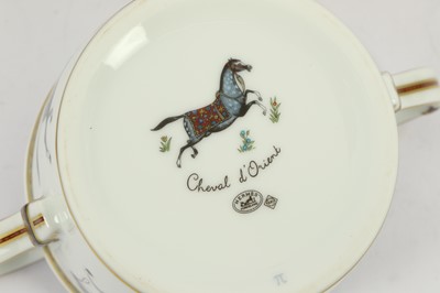 Lot 775 - Hermes 'Cheval d'Orient' Porcelain Service,...