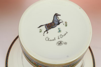 Lot 775 - Hermes 'Cheval d'Orient' Porcelain Service,...