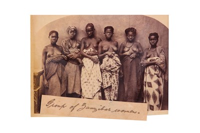 Lot 19 - Unknown Photographer c.1860 GROUP OF ZANZIBAR...
