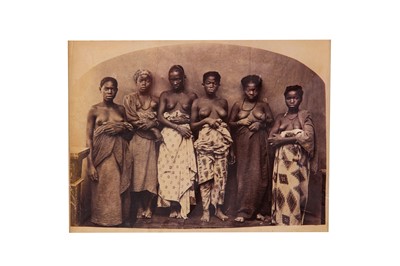 Lot 19 - Unknown Photographer c.1860 GROUP OF ZANZIBAR...