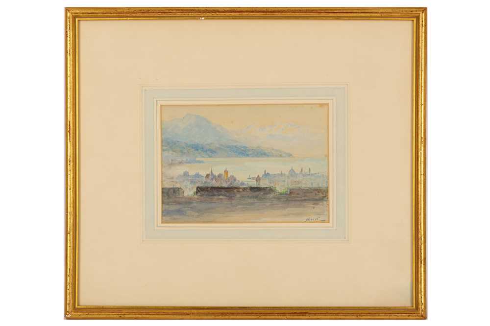 Lot 561 - JOHN MCWHIRTER RA (BRITISH 1839-1911) Lucerne...