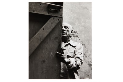 Lot 278 - Edward Quinn (1920-1997) PICASSO BY DOOR,...