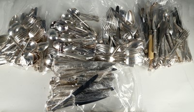 Lot 253 - A large quantity of various sets of flatware...