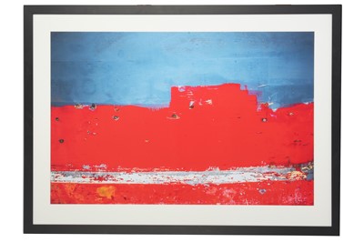 Lot 437 - Mark Rood 'Red Ship at Dawn' and 'Dark Alien'