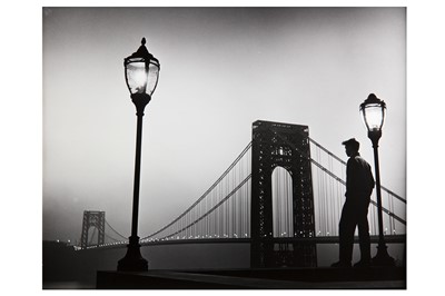 Lot 172 - Benn Mitchell b.1926 GEORGE WASHINGTON BRIDGE,...