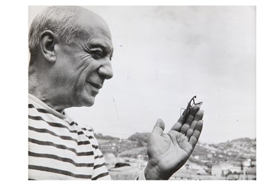 Lot 277 - Robert Doisneau (1912-1994) PICASSO WITH A...