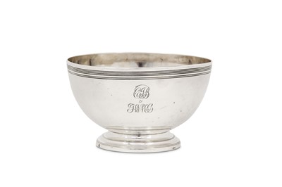 Lot 191 - An early 19th century Portuguese silver bowl,...