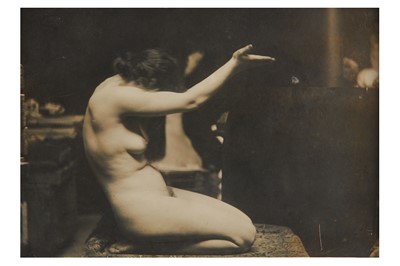 Lot 52 - Attributed to Julian Mandel (1872-1935) NUDE...