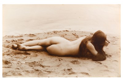 Lot 56 - Unknown Photographer c.1895 FEMALE NUDE, BACK...
