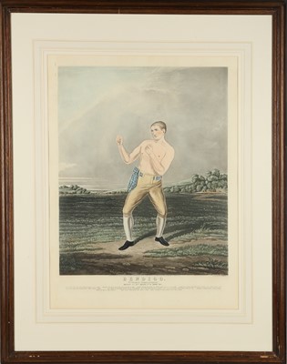 Lot 94 - Bendigo, "Deaf Burke", "Tom Cribb" a set of...