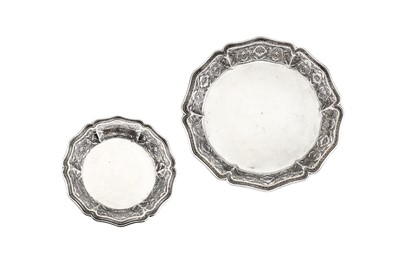Lot 76 - A graduated pair of mid-20th century Iranian...