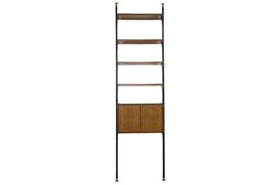 Lot 845 - Attributed to Cassina, a teak shelving...
