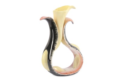Lot 103 - LA BERTELLI: A Calla vase, for CIA Manna,...
