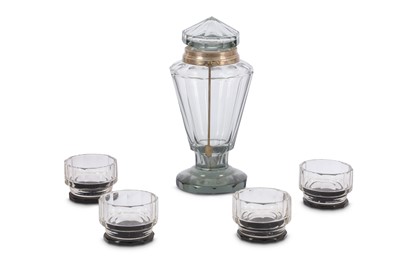 Lot 23 - KARL PALDA: A Liquor set, 1940s, comprising a...