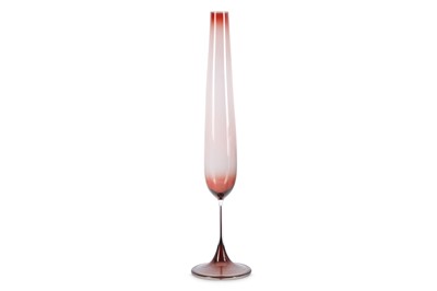 Lot 33 - NILS LANDBERG: A Tulip Vase, 1957 for Orrefors,...