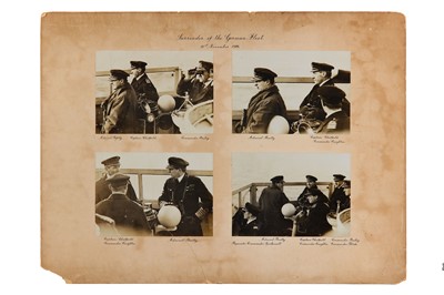 Lot 74 - Unknown Photographer, 1918 THE SURRENDER OF...