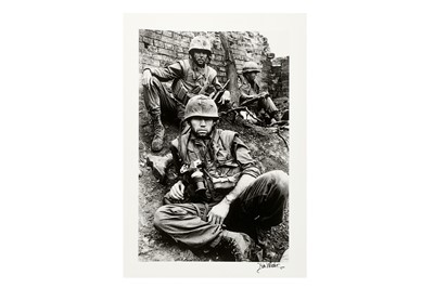 Lot 227 - Nik Wheeler b.1939 PORTRAIT OF DON McCULLIN AT...