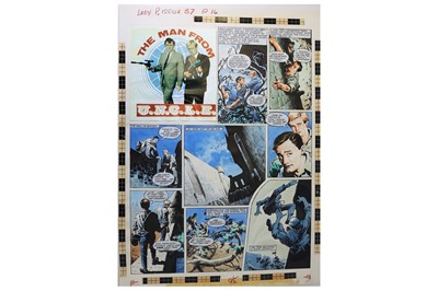 Lot 280 - Comic Story Boards.-  A collection including:...