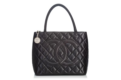 Lot 457 - † Chanel Brown Medallion Tote, c. 2006-08,...