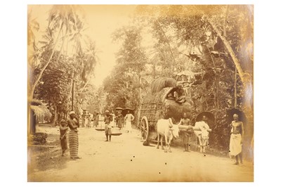 Lot 34 - Unknown Photographers CEYLON, PORTRAITS OF...