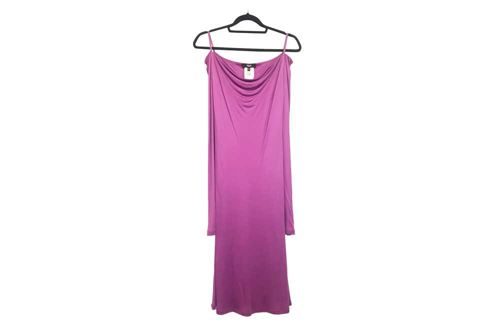 Lot 185 - Versus Versace Purple Gown - Size 38
