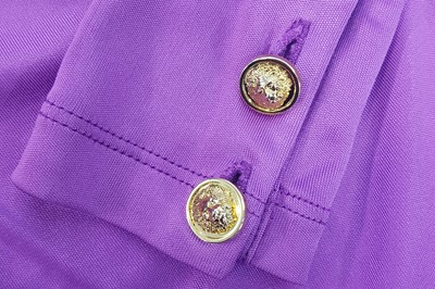 Lot 185 - Versus Versace Purple Gown - Size 38