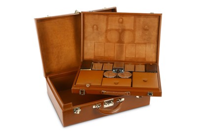 Lot 471 - Hermes Complete and Rare Men's Vanity Case,...