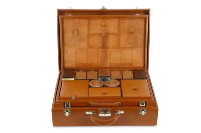 Lot 471 - Hermes Complete and Rare Men's Vanity Case,...
