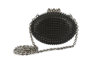 Lot 675 - Christian Louboutin Piloutin Spikes Clutch Bag,...