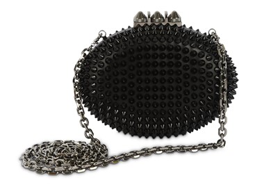 Lot 675 - Christian Louboutin Piloutin Spikes Clutch Bag,...