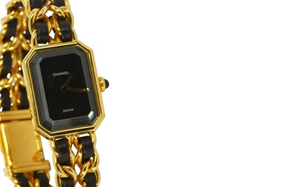 Lot 740 - Chanel Ladies Premiere Watch, gilt tone,...