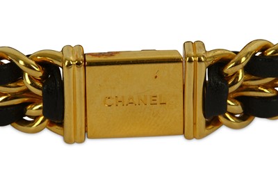 Lot 740 - Chanel Ladies Premiere Watch, gilt tone,...