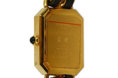 Lot 740 - Chanel Ladies Premiere Watch, gilt tone,...