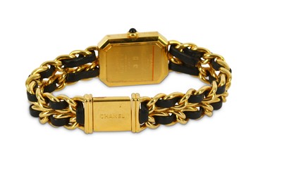 Lot 740 - Chanel Ladies Premiere Watch, gilt tone,...