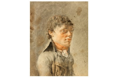Lot 72 - FRENCH SCHOOL (19TH CENTURY) Portrait of a...