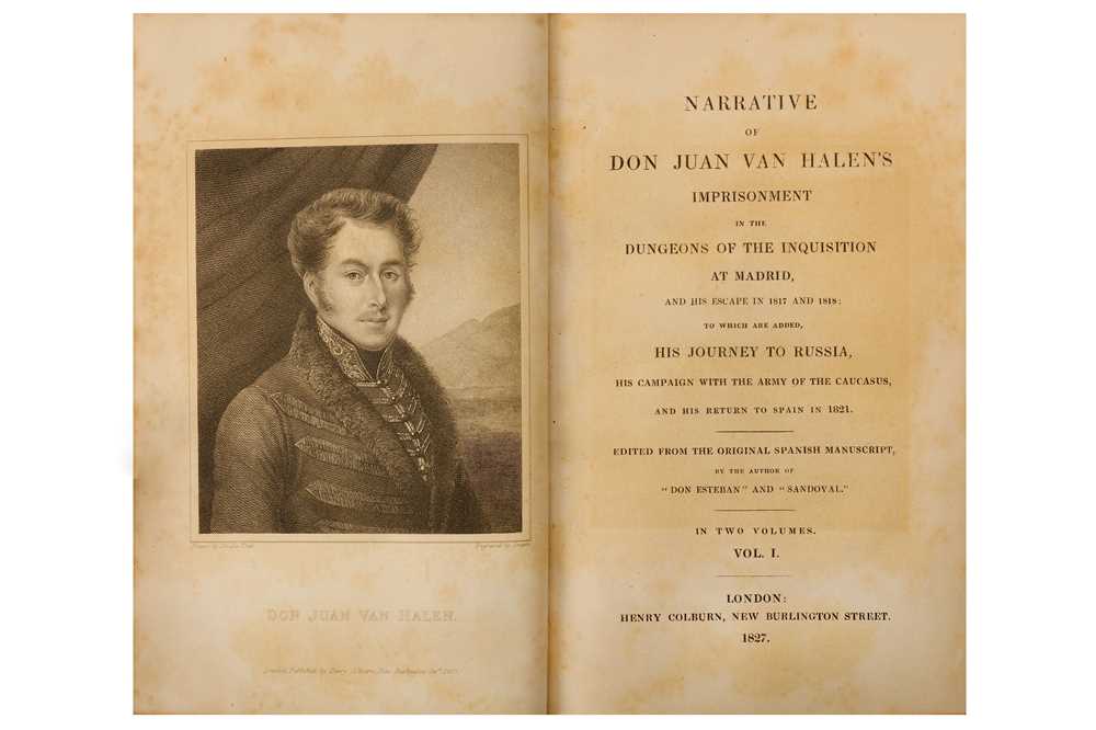 Lot 112 - [Halen (Juan van)] Narrative...