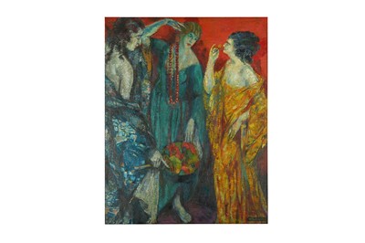 Lot 55 - ALFRED WOLMARK (1877-1961) The Three Graces...
