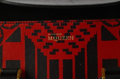 Lot 366 - Alexander McQueen Black and Red Heroine Tote,...