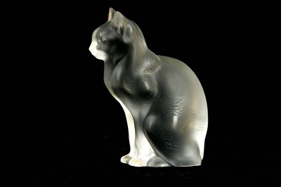 Lot 487 - Rene Lalique - a frosted glass model of a...