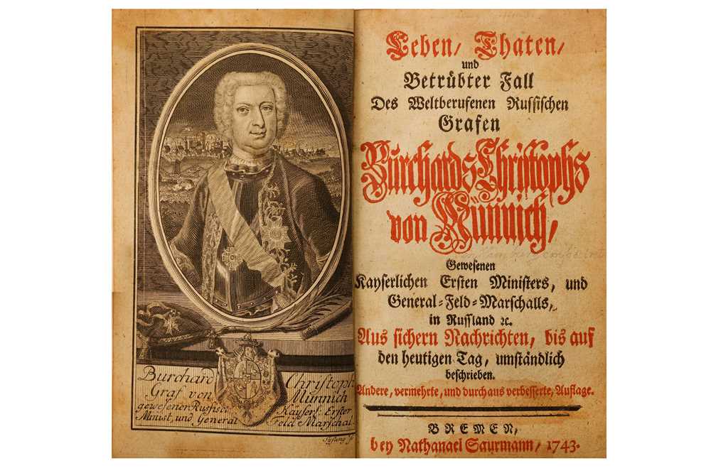 Lot 123 - Lebprecht (Fürchtegott) Lebprechts Reisen nach...