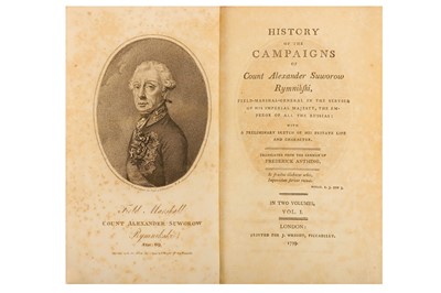 Lot 126 - Morier (John Philip) Memoir of a Campaign with...