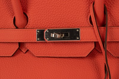 Lot 387 - Hermes Capucine Clemence Taurillon Birkin 35,...