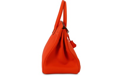 Lot 387 - Hermes Capucine Clemence Taurillon Birkin 35,...