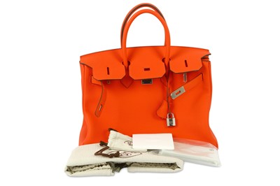 Lot 387 - Hermes Capucine Clemence Taurillon Birkin 35,...
