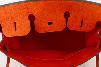 Lot 387 - Hermes Capucine Clemence Taurillon Birkin 35,...