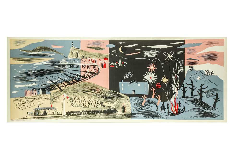 Lot 100 - JOHN PIPER, C.H. (1903-1992)  Nursery Frieze...