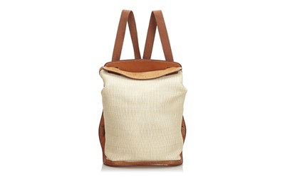 Lot 550 - † Hermes Canvas Sherpa Backpack, c. 2000,...