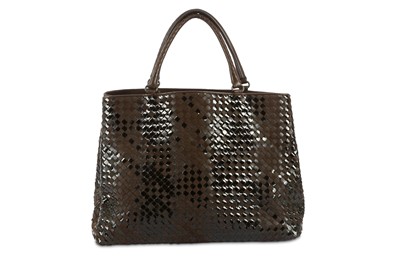 Lot 456 - Bottega Veneta Brown Cabat, dark grey and...